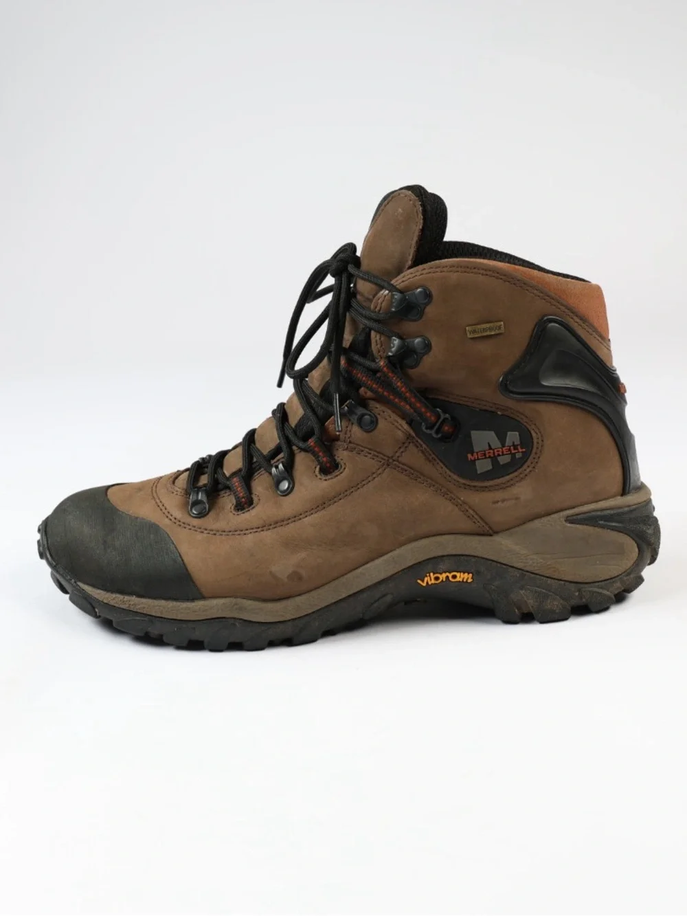 Merrell Men’s Phaser Peak Waterproof Dark Brown Hiking Boots 11.5